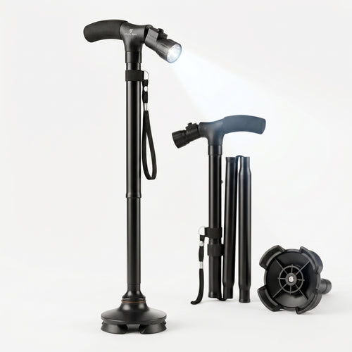 Bastón Plegable con luz LED