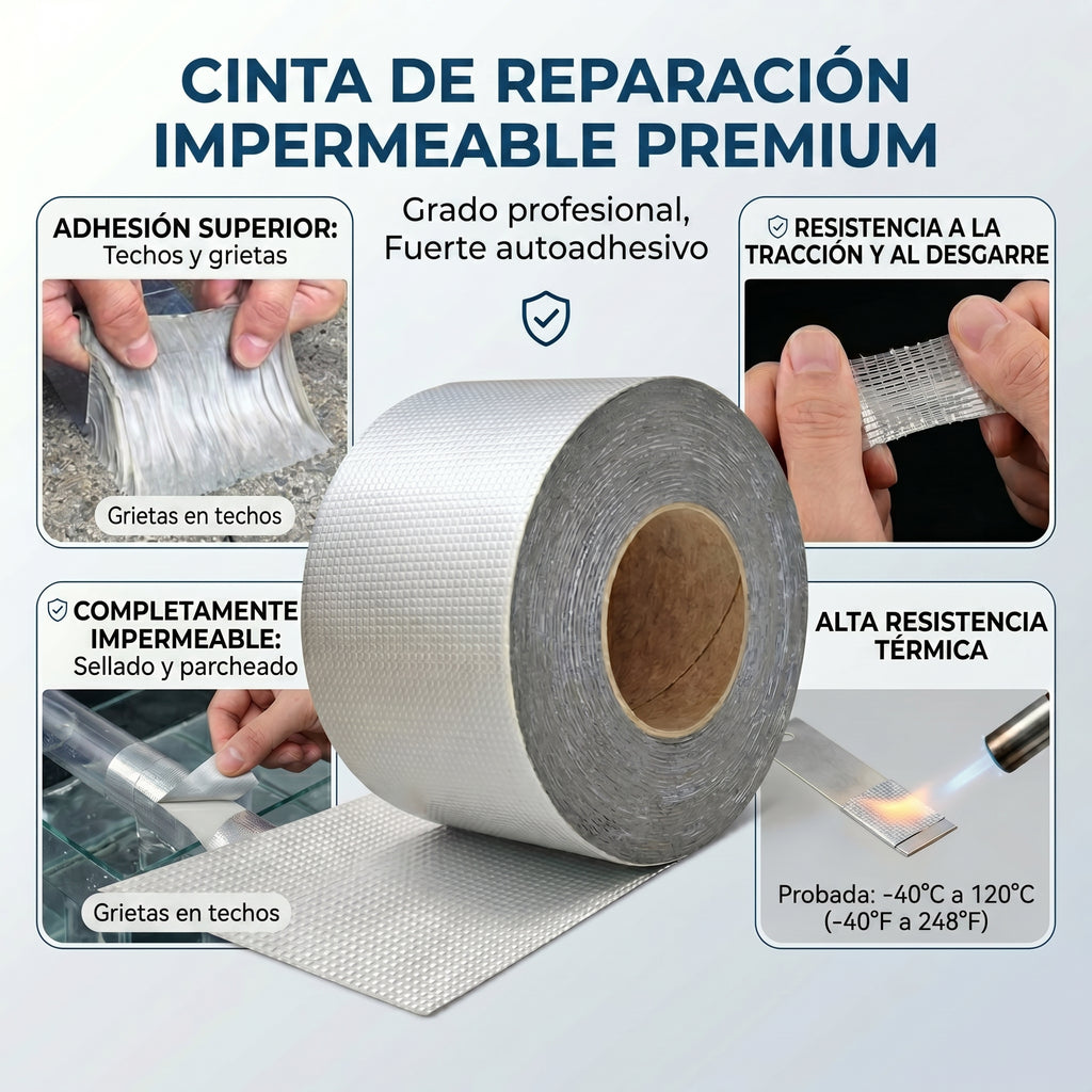 ¡Oferta: 2x1: Cinta de Sellado resistente al agua