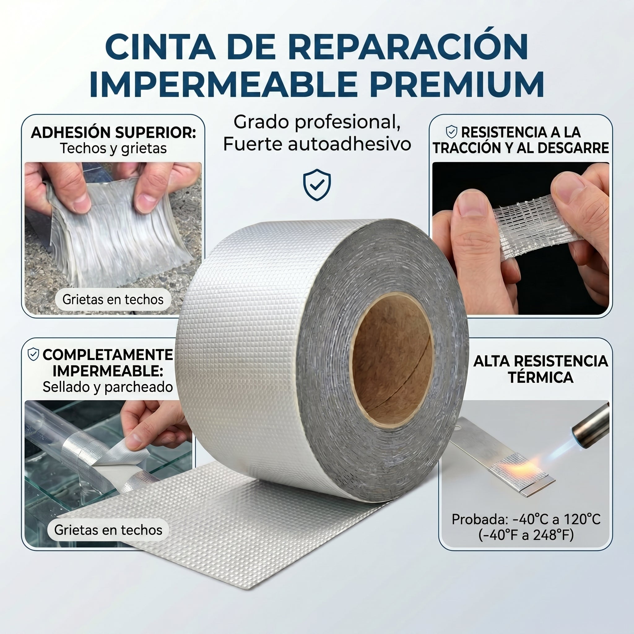 ¡Oferta: 2x1: Cinta de Sellado resistente al agua